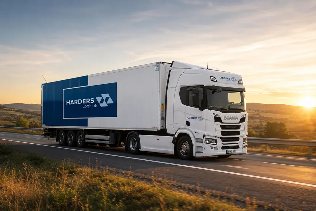 Harders LKW Sonnenuntergang
